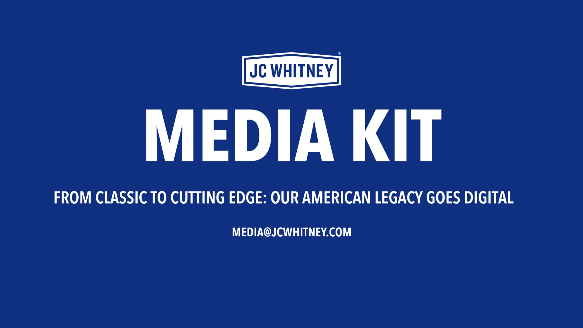 JC Whitney Media Kit